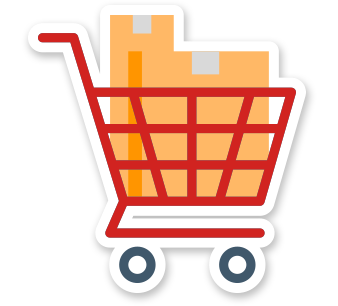Shopping cart icon